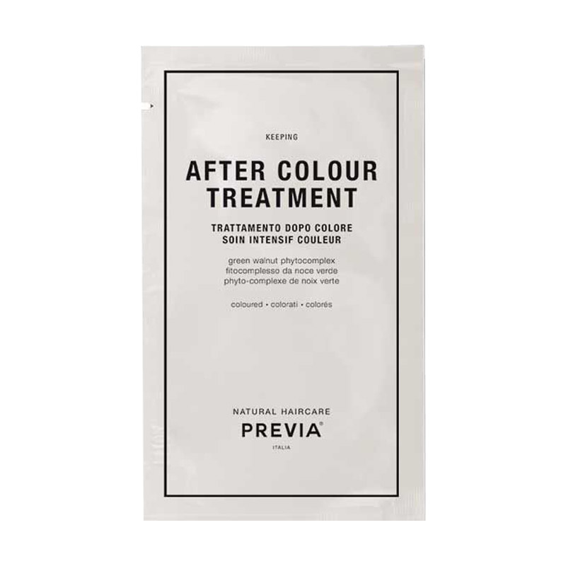 Маска Previa Keeping After Color Treatment Блиск кольору, для фарбованого волосся, 10 мл