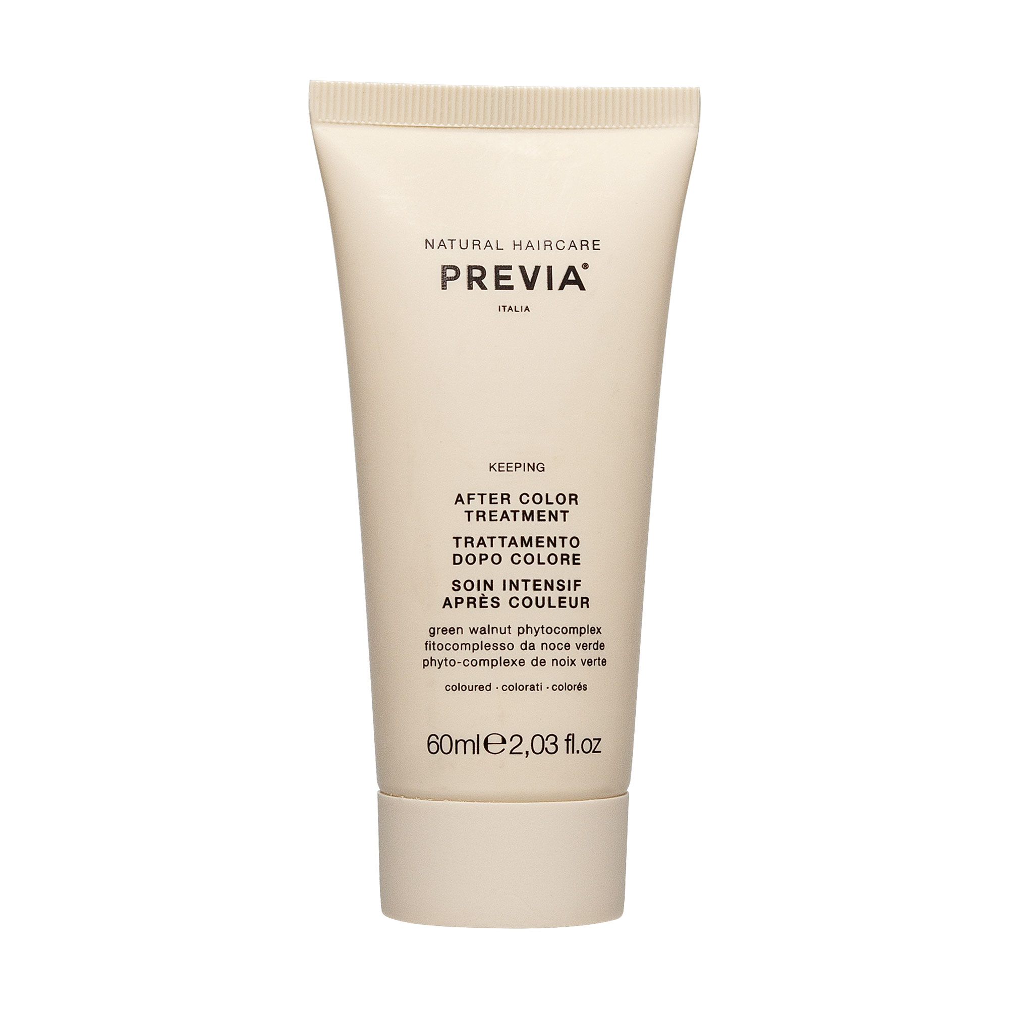 Маска Previa Keeping After Color Treatment Блиск кольору, для фарбованого волосся, 60 мл